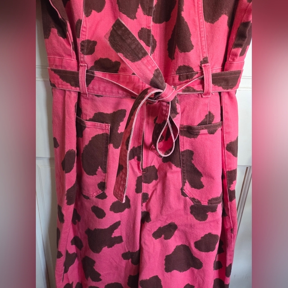 Rachel Antonoff 'Moo Pink' Jumpsuit - Picture 6 of 7